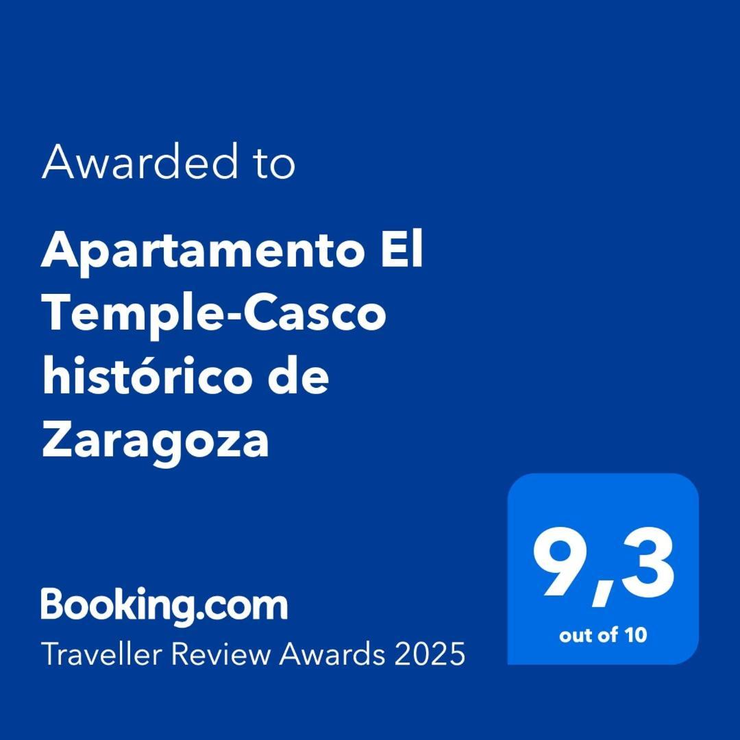 Apartamento El Temple-Casco Historico De Zaragoza Exterior foto
